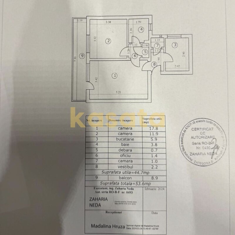 Obor, Metrou, 2 camere 54 mp, renovat, fara risc, Veranda Mall.